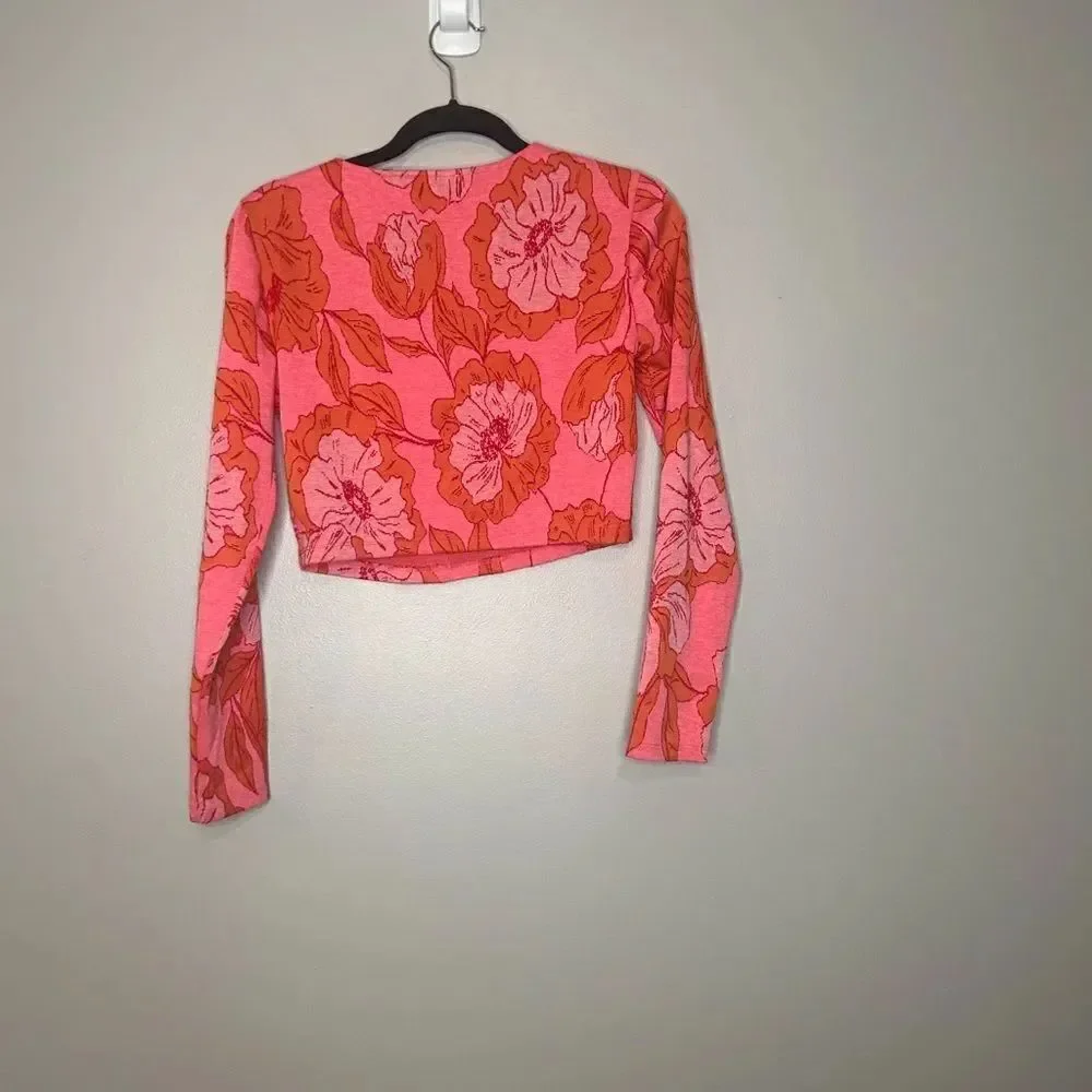 Zara Jacquard Crop Top 5029/604/620